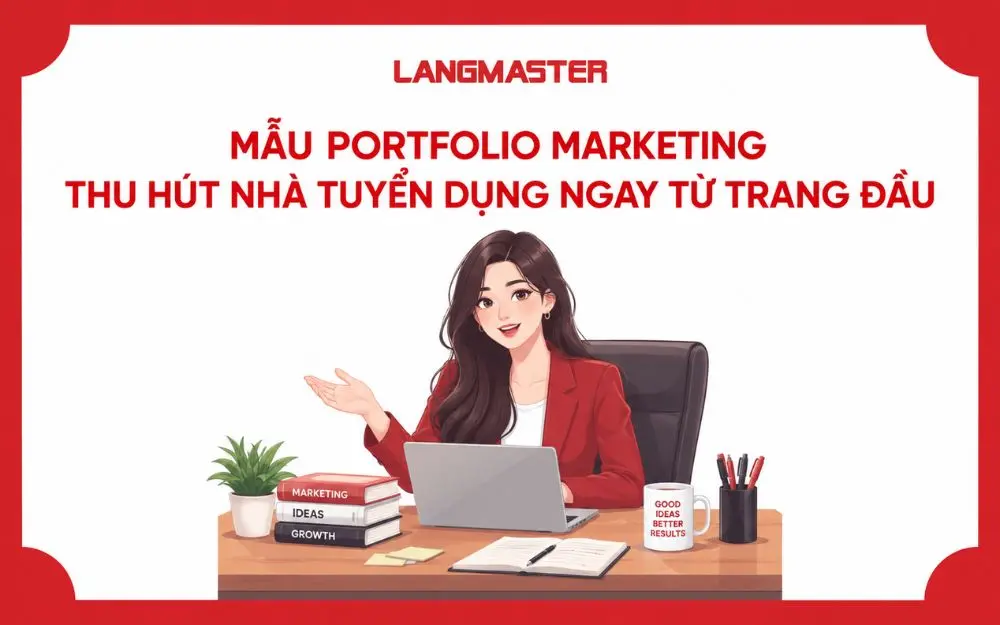 MẪU PORTFOLIO MARKETING THU HÚT NHÀ TUYỂN DỤNG NGAY TỪ TRANG ĐẦU