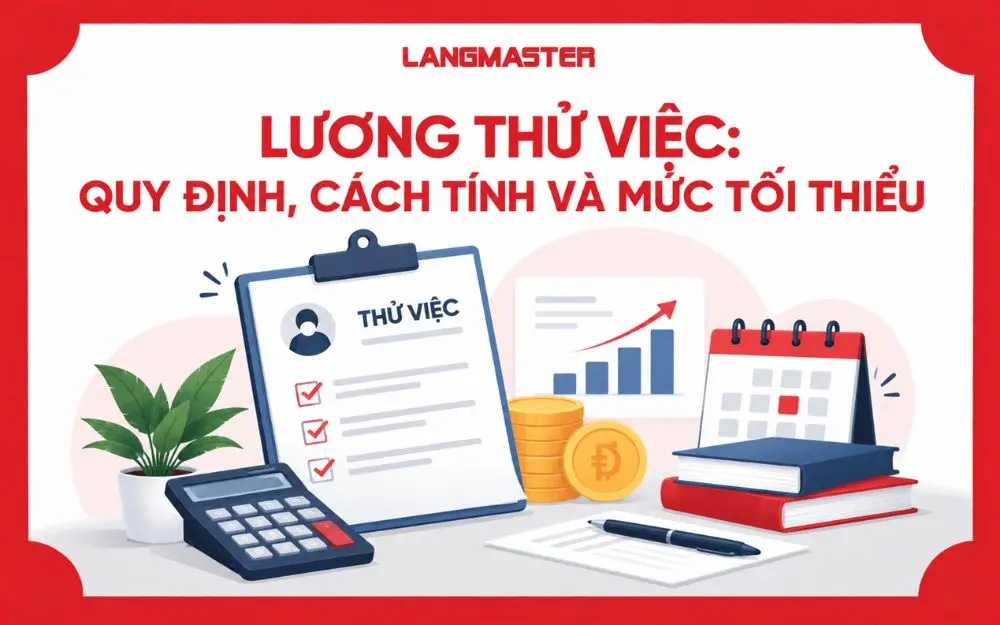LƯƠNG THỬ VIỆC: QUY ĐỊNH, CÁCH TÍNH VÀ MỨC TỐI THIỂU