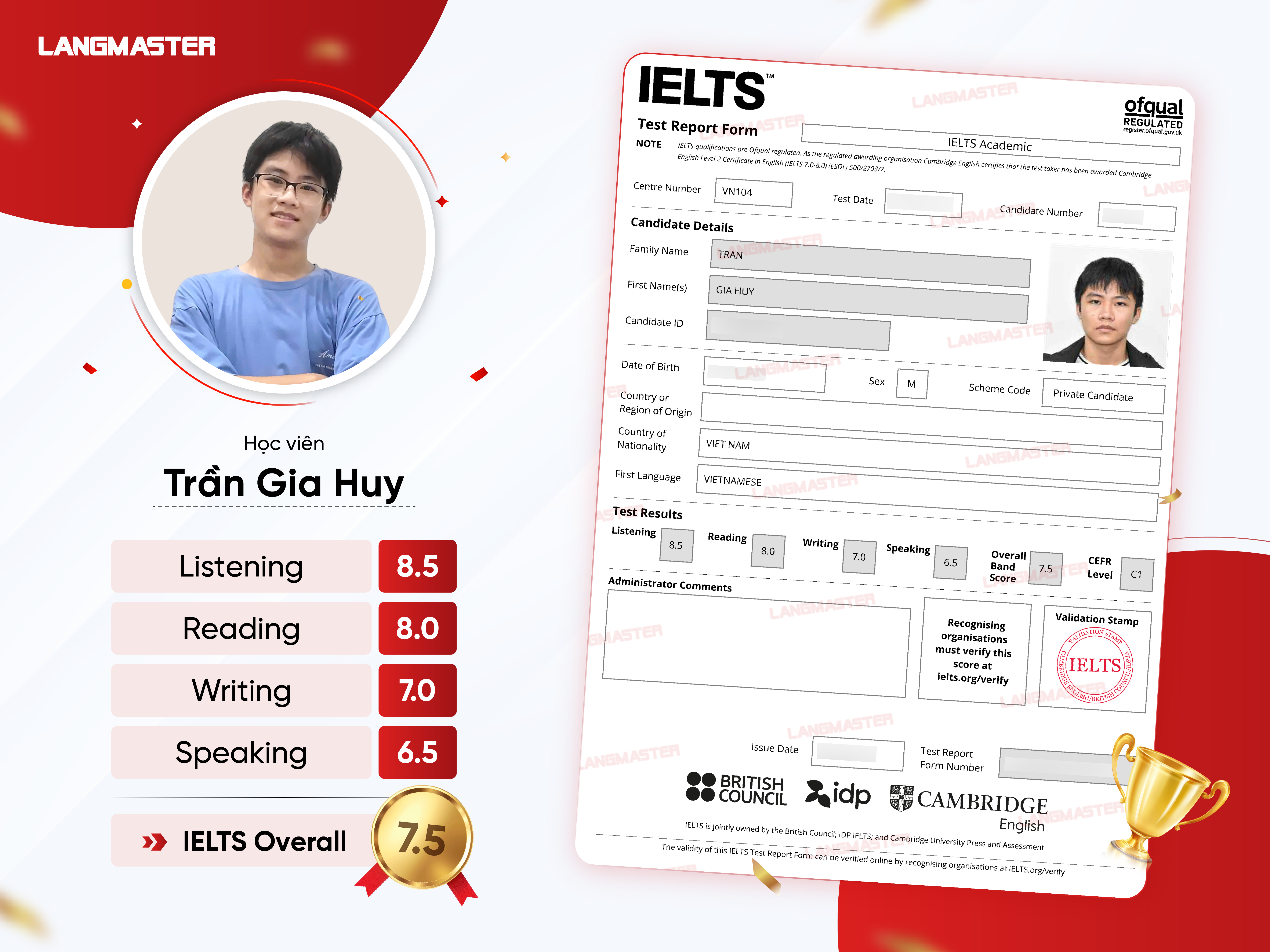 Học viên Trần Gia Huy
