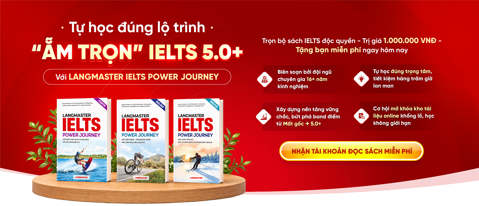 sách Langmaster IELTS Power Journey – IELTS Starters