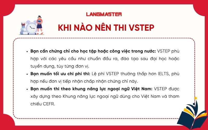 Khi nào nên thi VSTEP