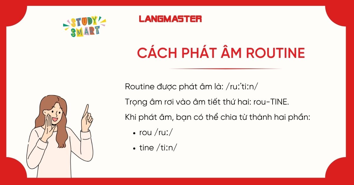 Cách phát âm routine