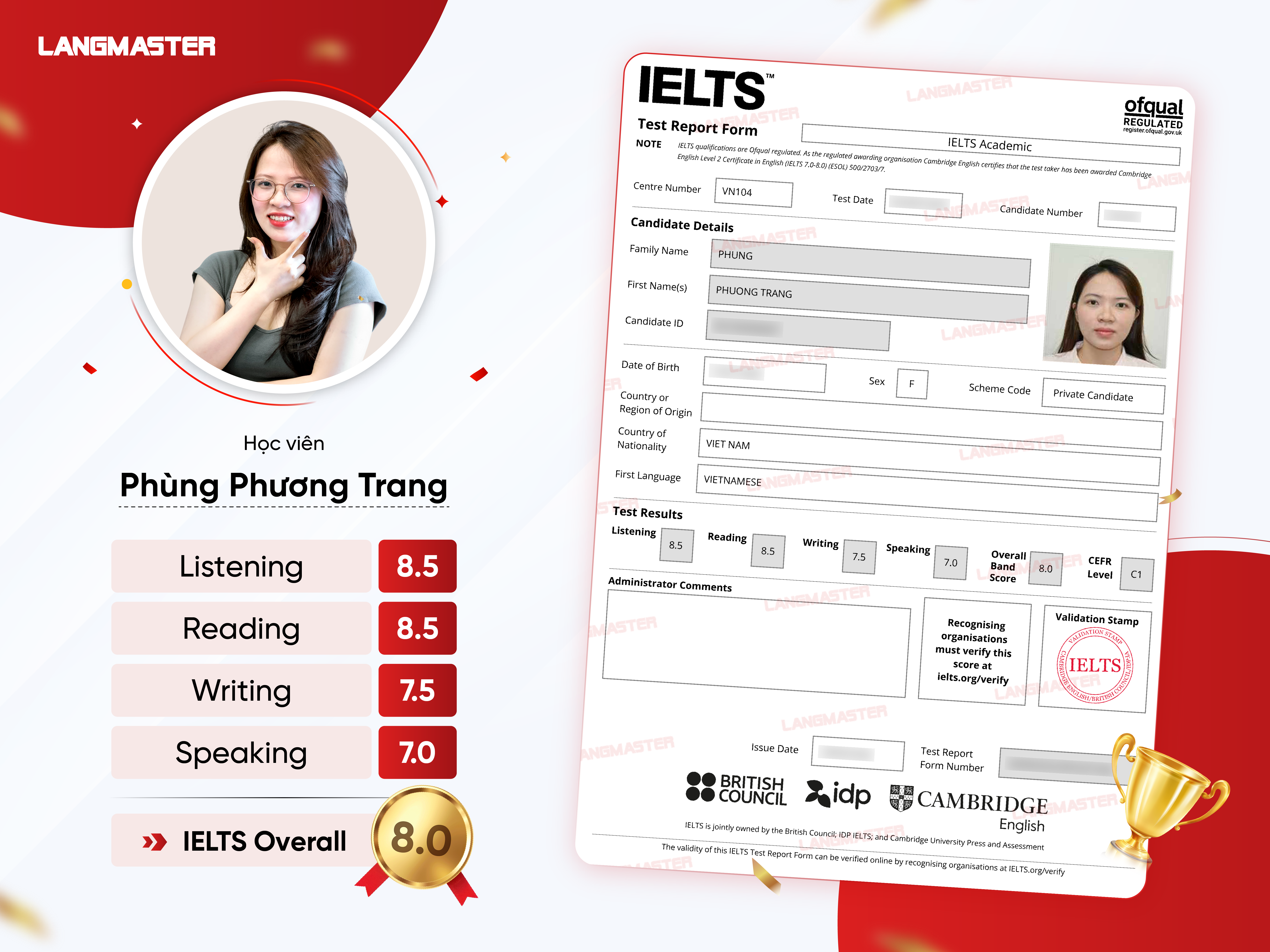 Học viên Phùng Phương Trang